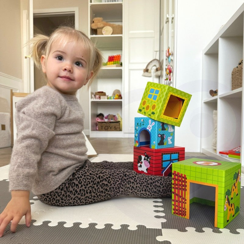 Farm in Boxes Cube Puzzle