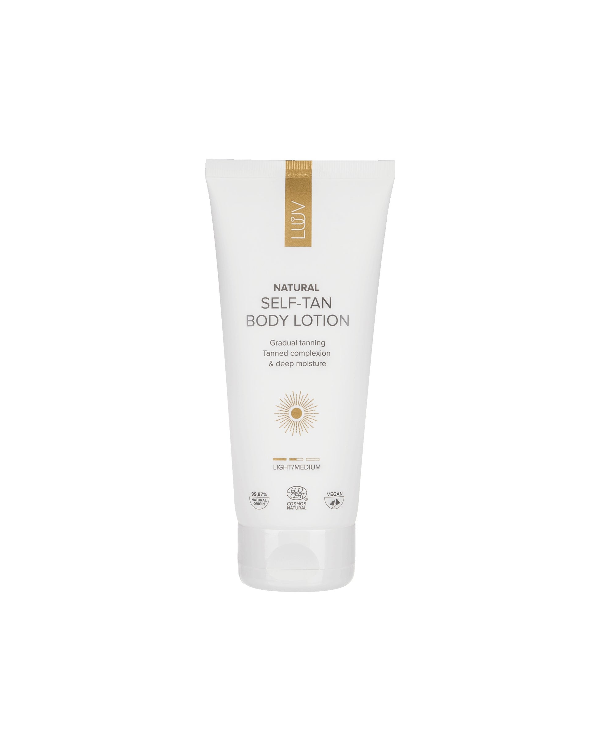 Self-Tanning Body Lotion Light/Medium COSMOS, 200ml